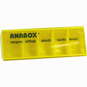 Anabox- Tagesbox Gelb 1 Stück - ab 0,00 &euro;