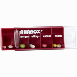 Anabox- Tagesbox Rot 1 Stück - ab 0,00 &euro;