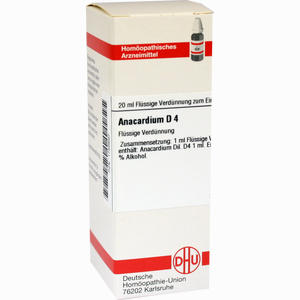 Anacardium D4 Dilution 20 ml - ab 9,42 €