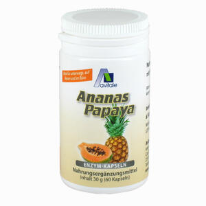 Ananas Papaya Enzym Kapseln  60 Stück - ab 12,09 €
