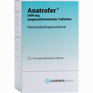 Anatrofer 1000 Mg Magensaftresistente Tabletten 100 Stück - ab 21,27 €