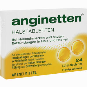 Anginetten Halstabletten Lutschtabletten 24 Stück - ab 3,02 €