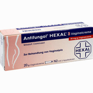 Antifungol Hexal 3 Vaginalcreme  20 g - ab 3,29 €