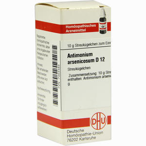 Antimonium Arsenic D12 Globuli 10 g - ab 8,20 €