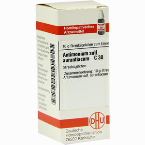 Antimonium Sulf Aurant C30 Globuli 10 g - ab 6,34 €