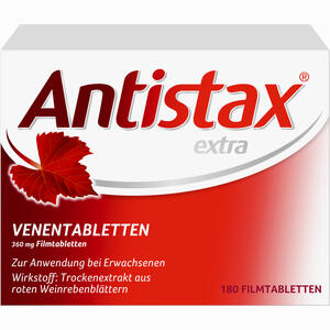 Antistax Extra Venentabletten 360 Mg Filmtabletten  180 Stück - ab 52,45 €