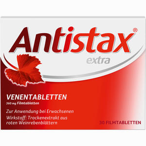 Antistax Extra Venentabletten Filmtabletten 30 Stück - ab 13,05 €