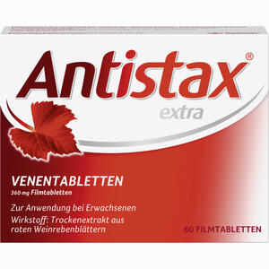 Antistax Extra Venentabletten Filmtabletten STADA Consumer Health Deutschland GmbH 60 Stück - ab 24,85 €