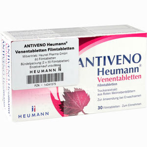 Antiveno Heumann Venentabletten Filmtabletten  60 Stück - ab 0,00 €