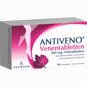 Antiveno Venentabletten 360mg Filmtabletten 90 Stück - ab 10,94 €