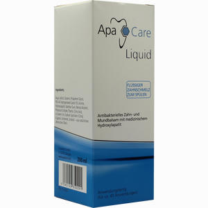 Apacare Liquid Zahnspülung Mundwasser 200 ml - ab 6,14 €