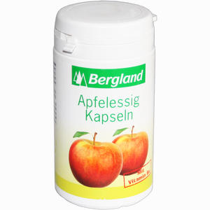 Apfelessig Kapseln Bergland  60 Stück - ab 10,63 €