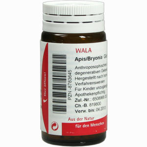 Apis/bryonia Globuli 20 g - ab 7,56 €