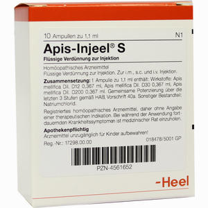 Apis- Injeel S Ampullen 10 Stück - ab 17,72 €