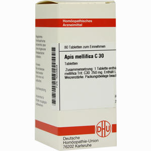 Apis Mellifica C30 Tabletten 80 Stück - ab 8,35 €