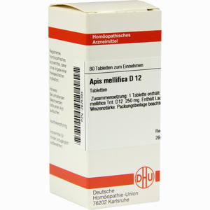 Apis Mellifica D12 Tabletten 80 Stück - ab 8,01 €