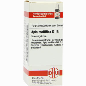 Apis Mellifica D15 Globuli 10 g - ab 0,00 &euro;