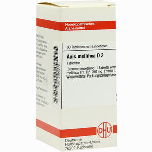 Apis Mellifica D2 Tabletten 80 Stück - ab 0,00 &euro;