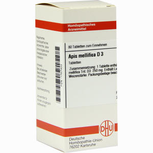 Apis Mellifica D3 Tabletten 80 Stück - ab 8,40 €