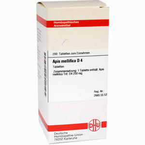 Apis Mellifica D4 Tabletten 200 Stück - ab 0,00 €