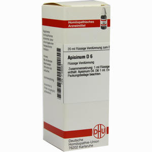 Apisinum D6 Dilution 20 ml - ab 0,00 €