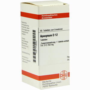 Apocynum D12 Tabletten 80 Stück - ab 9,08 €