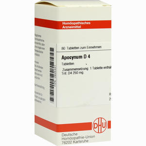 Apocynum D4 Tabletten 80 Stück - ab 11,08 €