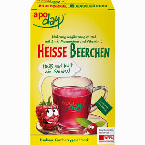 Apoday Heiße Beerchen + Vitamin C + Zink + Magnesium Pulver  10 x 10 g - ab 2,89 €