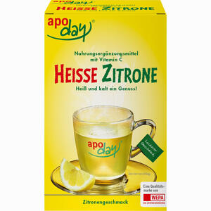 Apoday Heisse Zitrone Vitamin C Pulver  10 x 10 g - ab 2,89 &euro;
