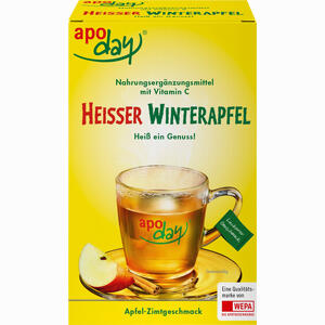 Apoday Heisser Winterapfel Vitamin C Pulver 10 x 10 g - ab 2,89 &euro;