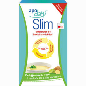 Apoday Kartoffel- Lauch Slim Packung Pulver 5 x 60 g - ab 0,00 &euro;