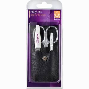Apoline Manicure Etui Schwarz 3- Teilig 1 Stück - ab 19,07 €