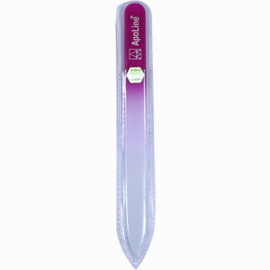 Apoline Nagelfeile Glas Pink 14cm 1 Stück - ab 5,83 €