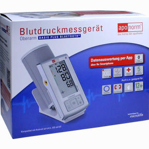 Aponorm Blutdruckmessgerät Basis Plus Bt Oberarm 1 Stück - ab 50,46 €