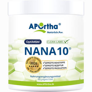 Aportha Nana10 Veganes Pulver 400 g - ab 22,29 &euro;