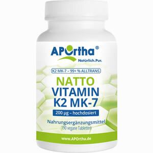 Aportha Vitamin K2 - Mk7 200 Ug Tabletten 190 Stück - ab 16,94 €
