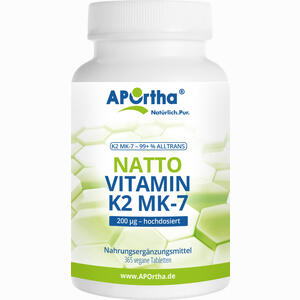 Aportha Vitamin K2 - Mk7 200 Ug Tabletten 365 Stück - ab 19,35 €