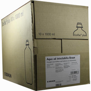 Aqua Ad Iniectabilia Ecoflac Plus Flasche 10X1000 ml - ab 25,84 €