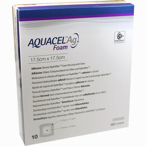 Aquacel Ag Foam Adhäsiv 17.5x17.5cm Verband 10 Stück - ab 685,13 &euro;