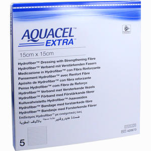 Aquacel Extra 15x15 Cm Kompressen 5 Stück - ab 212,74 €