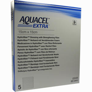 Aquacel Extra 15x15cm Verband ConvaTec 5 Stück - ab 69,95 €