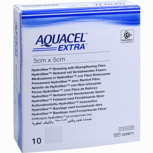 Aquacel Extra 5x5 Cm Kompressen 10 Stück - ab 53,54 €