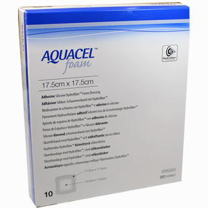 Aquacel Foam Adh 17.5x17.5cm Verband 10 Stück - ab 219,90 &euro;