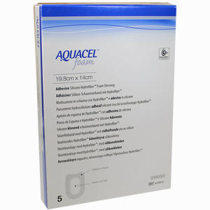 Aquacel Foam Adh Ferse Verband 5 Stück - ab 157,95 &euro;