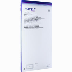 Aquacel Foam Adhäsiv 10x30cm Verband 5 Stück - ab 182,65 €