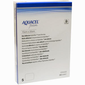 Aquacel Foam N/adh 15x20cm Verband 5 Stück - ab 129,09 &euro;