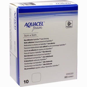 Aquacel Foam N/adh 5x5cm Verband 10 Stück - ab 45,65 €