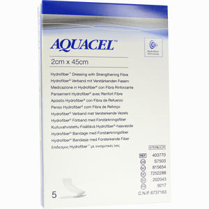 Aquacel Hydrosorption Tamponade 2x45cm Tpo 5 Stück - ab 121,21 €