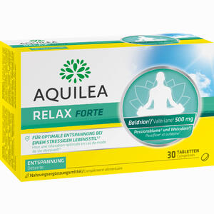Aquilea Relax Forte Tabletten  30 Stück - ab 15,07 €