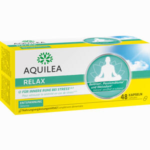 Aquilea Relax Kapseln  48 Stück - ab 9,00 €